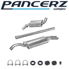 Auspuffanlage für VW Golf 2