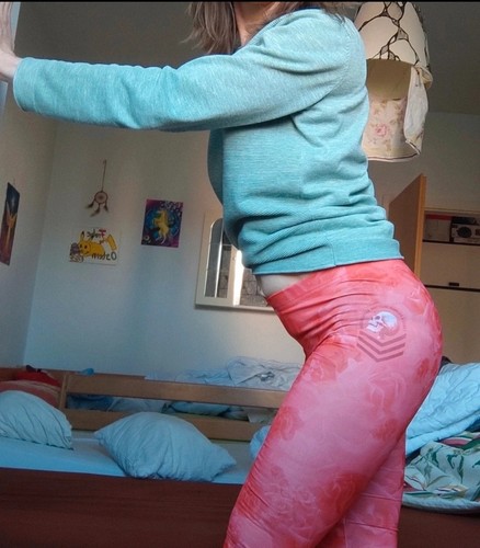 Leggings s36 rot - rot, yakuza