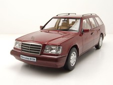 Mercedes E-Klasse T-Modell Kombi S124 1995 rot Modellauto 1:18 Triple9
