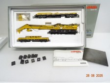 Märklin H0 49950 Eisenbahn-Kran-Set Digital mit Gegengewichtwagen in OVP JL2622