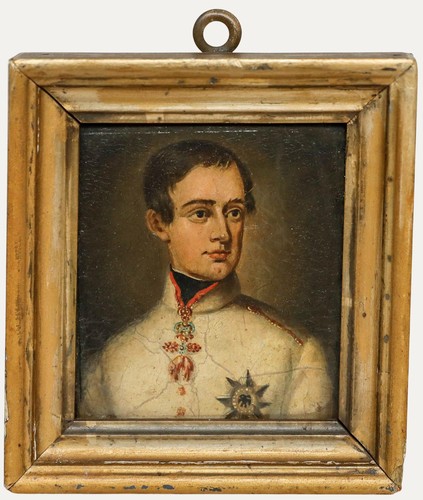 German school miniature - -, 19