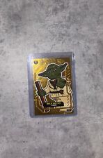 Yoda 253 Gold Edition Karte Lego Star Wars Serie 4 Near Mint Deutsch