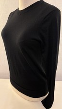 UNIQLO Damen Feinstrick Pullover Gr.L Schwarz