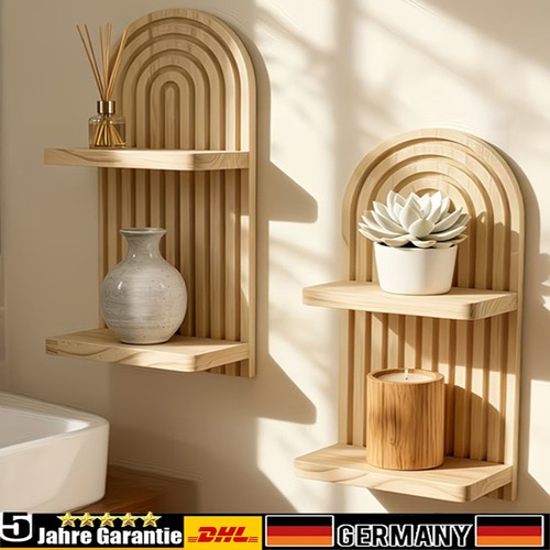 Wandregal kiefernholz - wandregal,