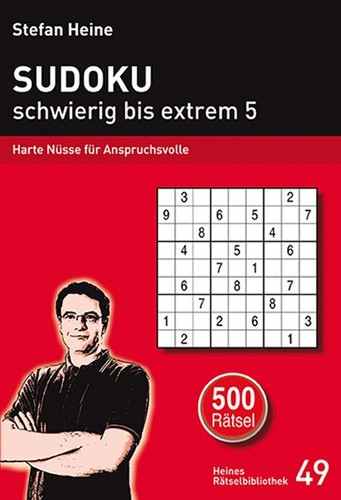Sudoku schwierig bis extrem - sudoku,
