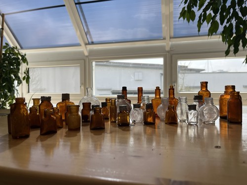 Medizin pillen flaschen antik - medizin,