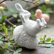 Silikon Gießform Osterhase Ei