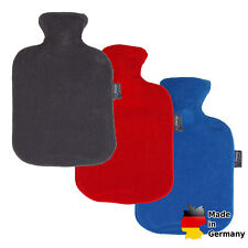 Fashy Wärmflasche mit Fleecebezug 2L, verschiedene Farben, NEU