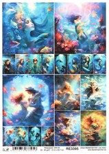 Reispapier A4 Strohseide unter