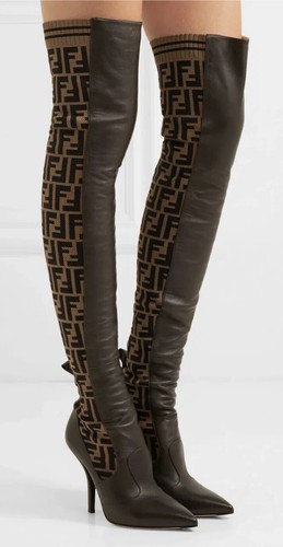 Fendi overknee stiefel größe - stiefel,
