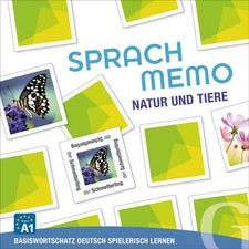 Hueber Verlag GmbH SPRACHMEMO Natur und Tiere: Basiswortschatz Deutsch spie ...