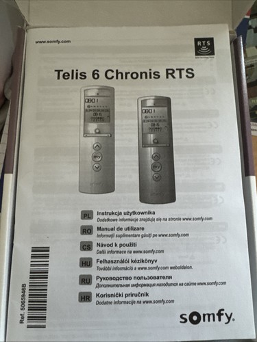 Somfy telis chronis - somfy,