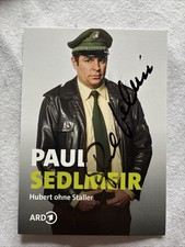 Autogrammkarte Paul Sedlmeir