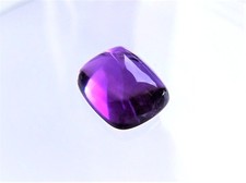 Amethyst Cabochon Cushion Kissen Antik  15 x 12 mm 10,37 Carat lila violett    