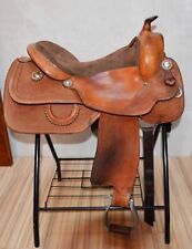 Westernsattel braun 15,5 "  16 " 16,5 " gebraucht, neu gepolstert, Sattel Pferd