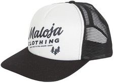 MALOJA Herren Baseball Kappe Base Cap Mütze Snapback PIROL M. Schwarz Weiß 