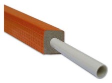 (12,64 €/m) ROTH Alu-Laserplus-Rohr 100%Dämmung 17mm 1135002652 25m asymetisch