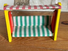 (RB)5025-2526, alte Hollywoodschaukel für ein Puppenhaus, Spielzeug, Deko