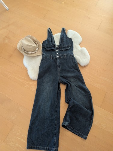 Jeans overall jumpsuit - jeans,
