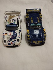 1x Blue Coral Porsche  911 GT1 Ninco und 1x Hornby Scalex 1:32 Carrera Slotcar