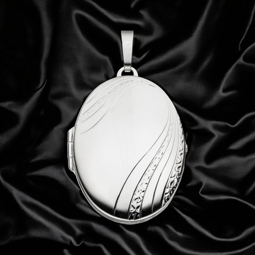 Medaillon oval 925 sterling - oval,