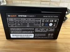 Be Quiet System Power 7 600W Voll Funktionsfähig Sehr Guter Zustand PC Netzteil
