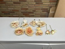 9 Rosen Mit Stiel Kunstblumen