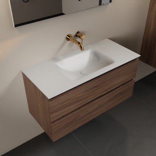 Corian waschtisch set weiß - corian,