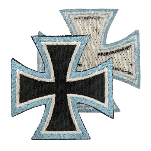 Eisernes kreuz - kreuz, (aufnäher)