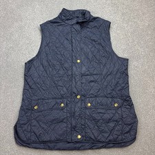 Barbour Weste Damen Large Blau