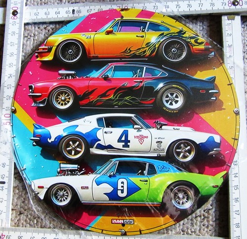 Porsche blechschild mit - 20, cm