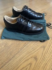 LUDWIG REITER extravaganter Lederschuh Schwarz Größe 44,5, neuwertig