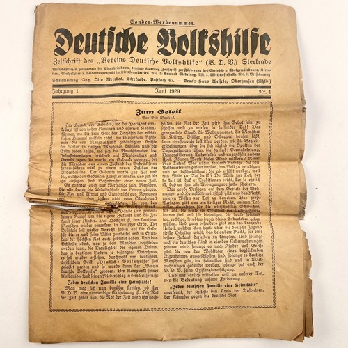 Deutsche volkshilfe 1929 - deutsche,
