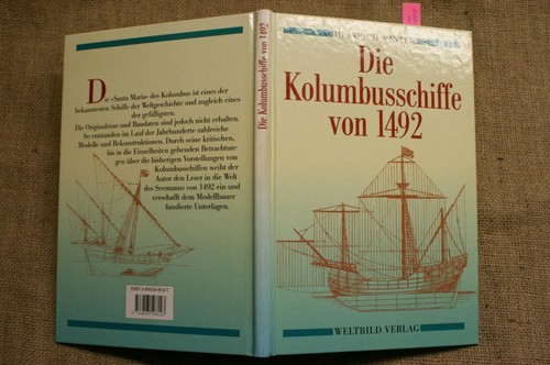Fachbuch kolumbusschiffe pinta - kolumbusschiffe,