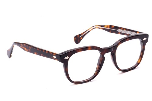 Retro fassung acetat braun - acetat,