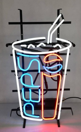 Pepsi cola leuchtreklame - cola, bar