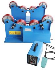 3t Schweißdrehvorrichtung Rollenböcke elektrische Drehzahlregulierung 01854