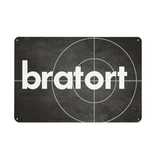 Blechschild bratort grill - grill, bbq