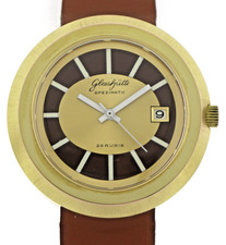 GUB Glashütte Spezimatik, Kal. 75, "20 Jahre Kampfgruppen",Jumbo Vintage Uhr Box