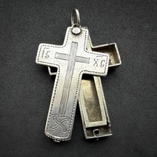 Reliquien Kreuz Anhänger