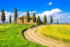 Wandbild: malerische Toskana