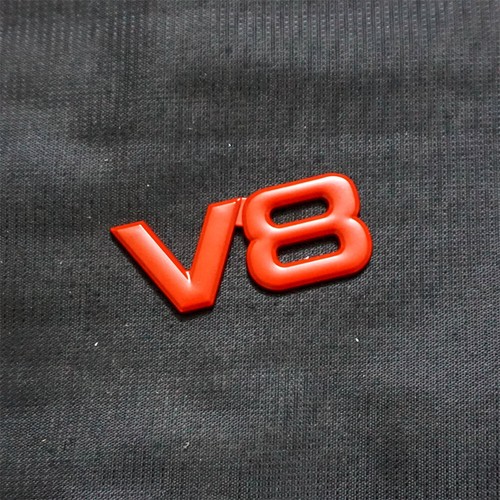 Matte red small metal - small,