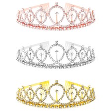 Krone mit Glitzer Steinen