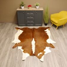 Rinderfell Kuh Fell Vorleger taxidermy Deko Länge: 204 cm Deko