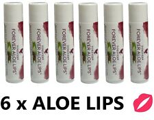 ? 6 x Aloe Lips Forever Living Aloe Vera Lippenpflegestift Lippenbalsam Neu ?