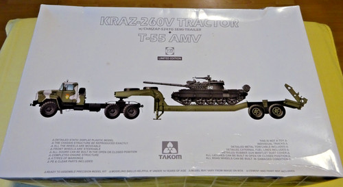 Takom 2095 kraz 260v tractor - takom, kraz-260v