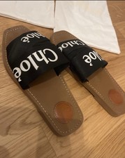 Chloé Pantoletten WOODY Gr