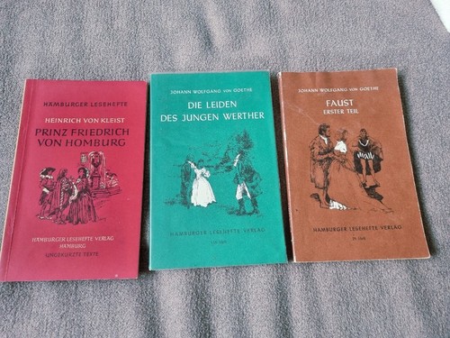Hamburger lesehefte goethe - hamburger,