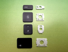 Ersatz-Taste Tasten Apple Magic Keyboard iPad Pro M4 13" Tastatur A2974 schwarz