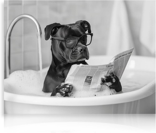 Dazzlewall lustiger hund mit - dazzlewall,